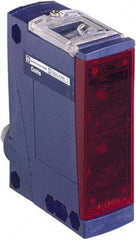 Telemecanique Sensors - M12 Connector, 5m Nominal Distance, Shock and Vibration Resistant, Diffused Photoelectric Sensor - 12 to 24 VDC, 250 Hz, PBT, 77mm Long x 31mm Wide x 92mm High - Industrial Tool & Supply