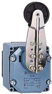 Telemecanique Sensors - 4P, NC/NO, 240 VAC, Screw Terminal, Roller Lever Actuator, General Purpose Limit Switch - IP54 IPR Rating - Industrial Tool & Supply