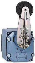 Telemecanique Sensors - 4P, NC/NO, 240 VAC, Screw Terminal, Roller Lever Actuator, General Purpose Limit Switch - IP54 IPR Rating - Industrial Tool & Supply