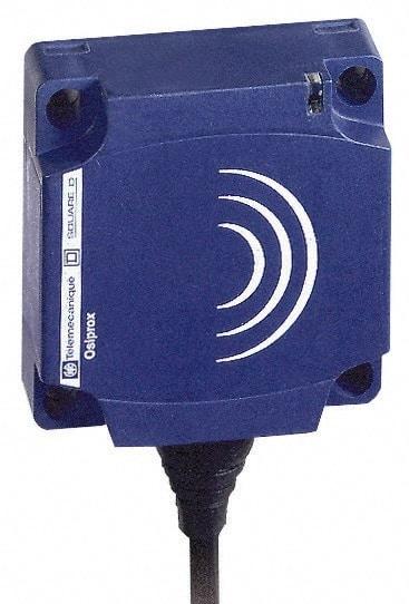 Telemecanique Sensors - NPN, Flat, Inductive Proximity Sensor - 3 Wires, IP68, 12 to 24 VDC, 40mm Wide - Industrial Tool & Supply