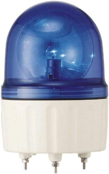 Schneider Electric - 24 VAC/VDC, 125 mAmp, Rotating Beacon LED Light - Surface Mounted, 6.61 Inch High, 120mm Diameter, 138 Flashes per min - Industrial Tool & Supply