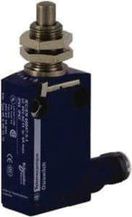 Telemecanique Sensors - SP, NC/NO, 240 VAC, 4 Pin M12 Male Terminal, End Plunger Actuator, General Purpose Limit Switch - IP66, IP67, IP68 IPR Rating - Industrial Tool & Supply