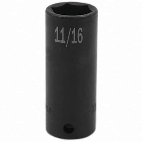SK - Impact Socket - 3/8"DR 11/16" DEEP IMPACT SOCKET - Industrial Tool & Supply