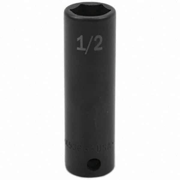 SK - Impact Socket - 3/8"DR 1/2" DEEP IMPACT SOCKET - Industrial Tool & Supply