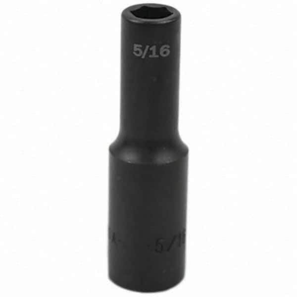 SK - Impact Socket - 3/8"DR 5/16" DEEP IMPACT SOCKET - Industrial Tool & Supply