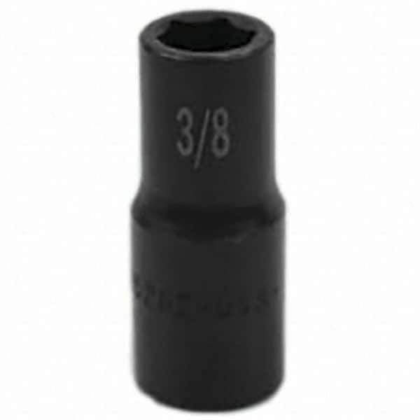 SK - Impact Socket - 3/8"DR 6PT 3/8" SEMI-DEEP IMPACT SOCKET - Industrial Tool & Supply