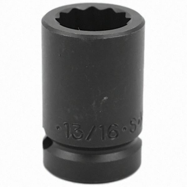SK - Impact Socket - 3/4"DR 12PT 13/16" THIN WALL IMPACT SOCKET - Industrial Tool & Supply
