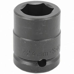 SK - Impact Socket - 3/4"DR 24MM IMPACT SOCKET - Industrial Tool & Supply