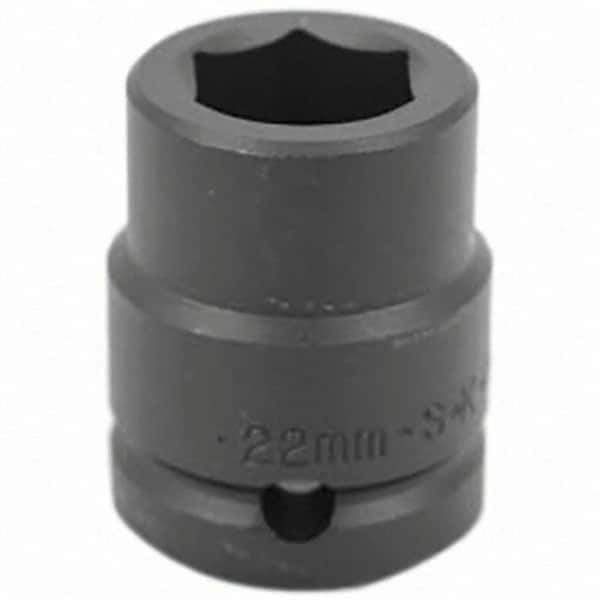 SK - Impact Socket - 3/4"DR 22MM IMPACT SOCKET - Industrial Tool & Supply