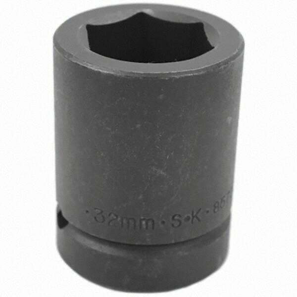 SK - Impact Socket - 1"DR 32MM IMPACT SOCKET - Industrial Tool & Supply