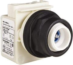 Schneider Electric - Extended Straight Pushbutton Switch Operator - Round Button, LED Lamp, Illuminated - Industrial Tool & Supply