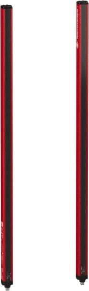 Telemecanique Sensors - 3 Beam, 31.89 Inch Height Protection, 4, 12m Max Sensing, 14 to 131°F, Body Protection 4, Safety Light Curtain - 24 VDC, 15-3/4 Inch Space Between Beams, Red, Aluminum - Industrial Tool & Supply