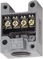 Square D - 4.2 Inch Long, Zinc Body, Limit Switch Base - For Use with 9007, 9007C - Industrial Tool & Supply