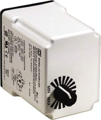 Square D - 0.1 to 10 min Delay, DPDT Time Delay Relay - 10 Contact Amp, 110 VDC & 120 VAC - Industrial Tool & Supply