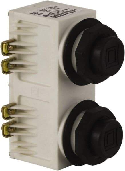 Schneider Electric - 30mm Mount Hole, Extended Straight, Pushbutton Switch - Momentary (MO) - Industrial Tool & Supply