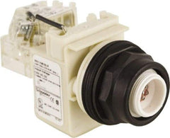 Schneider Electric - 120 V LED Press-to-Test Indicating Light - Round Lens, Screw Clamp Connector, Corrosion Resistant, Dust Resistant, Oil Resistant - Industrial Tool & Supply