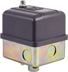 Square D - 1, 7, 9 and 3R NEMA Rated, 20 to 40 psi, Electromechanical Pressure and Level Switch - Adjustable Pressure, 575 VAC, L1-T1, L2-T2 Terminal, For Use with Square D Pumptrol - Industrial Tool & Supply