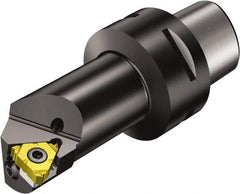 Sandvik Coromant - Insert Style 266.RL-22.., 75mm Head Length, Right Hand Cut, Internal/External Modular Threading Cutting Unit Head - System Size C6, 19mm Center to Cutting Edge, Series CoroThread 266 - Industrial Tool & Supply