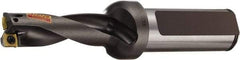 Sandvik Coromant - 2.008" Max Drill Depth, 3xD, 5/8" Diam, Indexable Insert Drill - 2 Inserts, 3/4" Shank Diam, Flange Shank - Industrial Tool & Supply