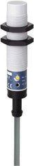 Telemecanique Sensors - 8mm Detection, Cylinder, Capacitive Proximity Sensor - IP67, 24 to 240 VAC, M18x1 Thread, 78mm Long - Industrial Tool & Supply
