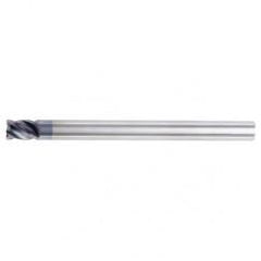 1/2x1/2x5/8x5 4FL Square Carbide End Mill-Round Shank-TiAlN - Industrial Tool & Supply