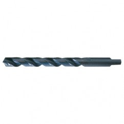 #7 RHS / RHC HSS 118 Degree Radial Point Automotive Tanged Shank Drill - Steam Oxide - Industrial Tool & Supply