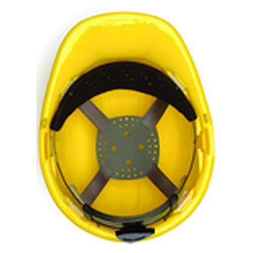 Cap Style Hard Hat - Size - White - Industrial Tool & Supply