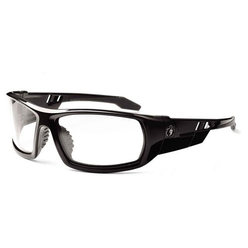 Odin Clear Lens Black Safety Glasses - Industrial Tool & Supply
