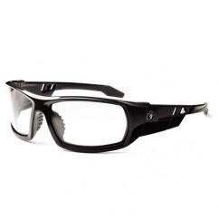 ODIN-AF CLR LENS BLK SAFETY GLASSES - Industrial Tool & Supply