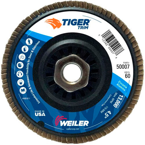 4 1/2 TIGER DISC ABRASIVE - Industrial Tool & Supply