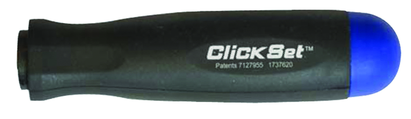 12.4 in-lb/1.4 Nm ClickSet Handle with T/IP9 Star Blade - Industrial Tool & Supply