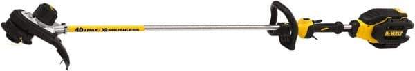 DeWALT - Battery String Trimmer - 15" Cutting Width, 40 Volts - Industrial Tool & Supply
