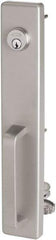 Falcon - Aluminum Finish, Steel Night Latch Trim - Nonhanded, For Falcon - Industrial Tool & Supply