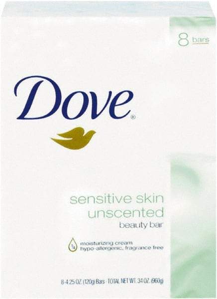 Dove - 4.5 oz Box Bar Soap - White, Unscented - Industrial Tool & Supply