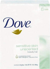 Dove - 4.5 oz Box Bar Soap - White, Unscented - Industrial Tool & Supply