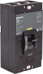 Square D - 400 Amp, 600 V, 3 Pole, Panel Mount Molded Case Circuit Breaker - Magnetic Trip, Multiple Breaking Capacity Ratings - Industrial Tool & Supply