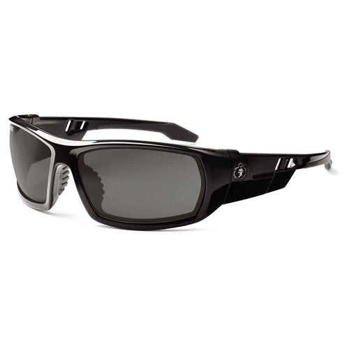 Odin Smoke Lens Black Safety Glasses - Industrial Tool & Supply