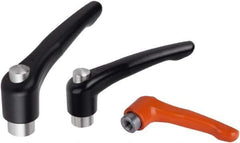 KIPP - 5/16-18, Zinc Threaded Hole Adjustable Clamping Handle - 91mm OAL, 58.5mm High - Industrial Tool & Supply