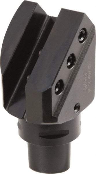 Iscar - 127mm Head Length, Modular Grooving Blade Holder Head - Left Hand Cut, System Size C5, Through Coolant, Series CAMFIX - Industrial Tool & Supply