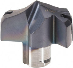 Iscar - Series HCP-IQ, 18.01mm Diam Grade IC908 Replaceable Drill Tip - Carbide, TiAlN/TiN Finish, 18 Seat Size - Industrial Tool & Supply