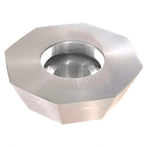 Iscar - OEMW060405 AETN Grade IC808 Carbide Milling Insert - TiAlN/AlTiN/TiN Finish, 0.1866" Thick, 0.5618" Inscribed Circle, 0.5mm Corner Radius - Industrial Tool & Supply