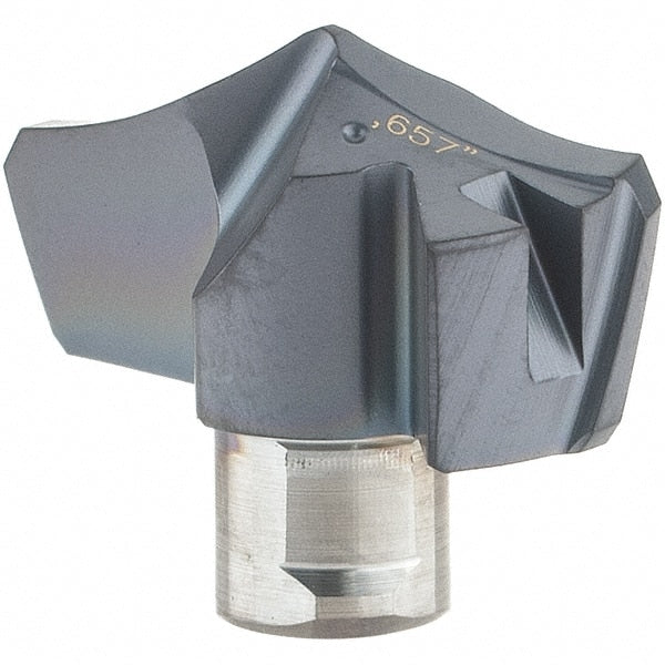 Iscar - HCP0657-IQ IC908 Carbide Replaceable Tip Drill - Industrial Tool & Supply