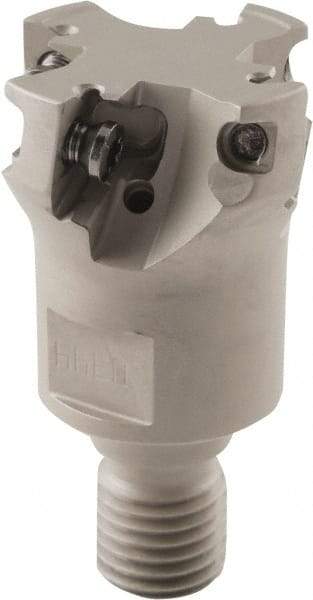 Iscar - 40mm Cut Diam, 13mm Max Depth of Cut, 68mm OAL, Indexable Square Shoulder Helical End Mill - Multiple Insert Styles, M16 Modular Connection, 90° Lead Angle, Through Coolant - Industrial Tool & Supply