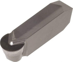 Iscar - 8040CBDGIDA Grade ID5, 8mm Cutting Width Diamond Tipped Grooving Insert - 4mm Max Depth of Cut, Neutral, 4mm Corner Radius, Uncoated - Industrial Tool & Supply