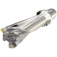 Iscar - 26.5mm Diam, 5xD, 132mm Max Depth, 32mm Shank Diam, 224mm OAL, Replaceable Tip Drill - HCP-IQ, ICP, SOGT-W, SOGX-W Insert, MNC Toolholder, Series Combicham - Industrial Tool & Supply