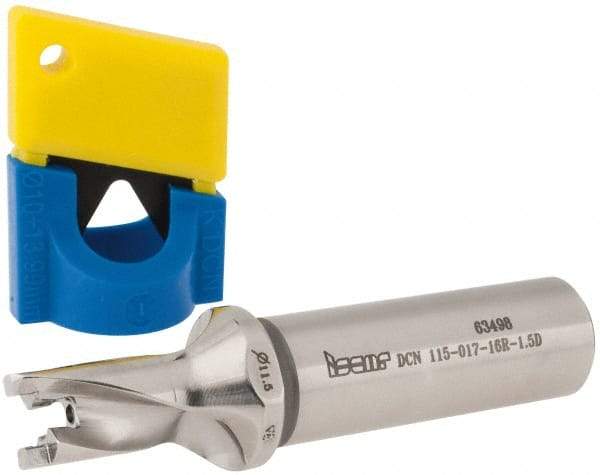 Iscar - 11.5mm to 15/32" Diam, 1.5xD, 17mm Max Depth, 16mm Shank Diam, 81.9mm OAL, Replaceable-Tip Drill - FCP, HCP-IQ, ICK, ICK-2M, ICM, ICP, iCP-2M Insert, 50100148 Toolholder, Series SumoCham - Industrial Tool & Supply