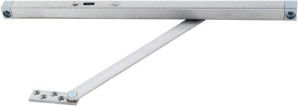 GLYNN-JOHNSON - 39" OAL x 23-3/4" Wide, 195 Lb Capacity, Stainless Steel Lid Stay - Center, 1/2" Mounting Hole Diam, 110° Max Opening, Satin Stainless Steel - Industrial Tool & Supply