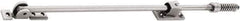 GLYNN-JOHNSON - 39" OAL x 23-5/16" Wide, 195 Lb Capacity, Stainless Steel Lid Stay - Center, 1/2" Mounting Hole Diam, 110° Max Opening, Aluminum Satin Stainless Steel - Industrial Tool & Supply