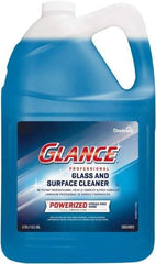 Diversey - 1 Gal Bottle Ammonia Glass Cleaner - Use on Countertops, Glass, Mirrors, Sinks, Stainless Steel, Washable Surfaces - Industrial Tool & Supply