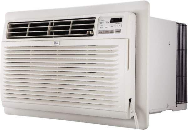 LG Electronics - 9800 BTU, 115 Volt Thru-the-Wall Air Conditioner - 9.2 Amp Rating, 9.8 EER Rating, 27" Wide x 22-7/16" Deep x 17" High - Industrial Tool & Supply